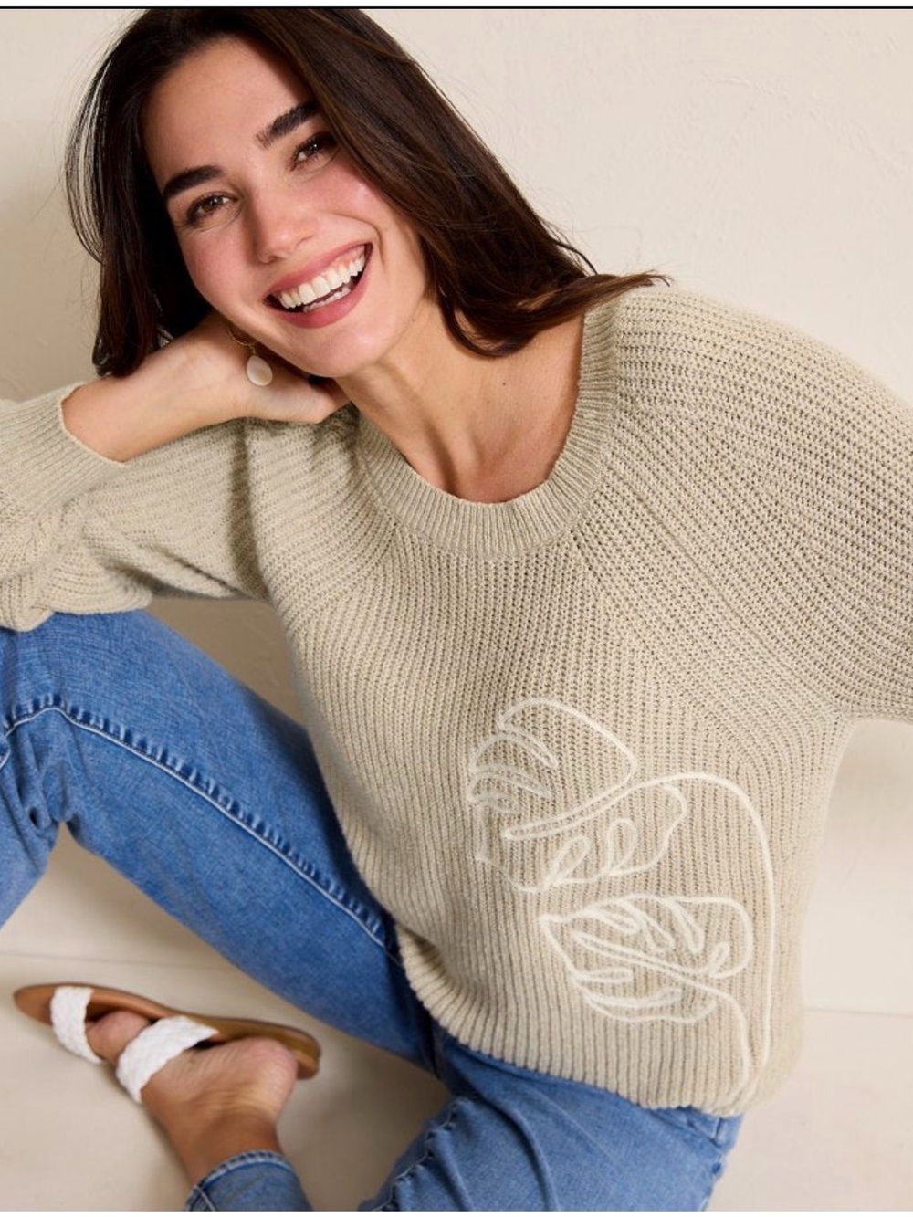 Tommy Bahama size small beachy sweater vgc